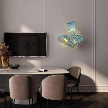 Rynx | Blue Ribbon Wall Lamp