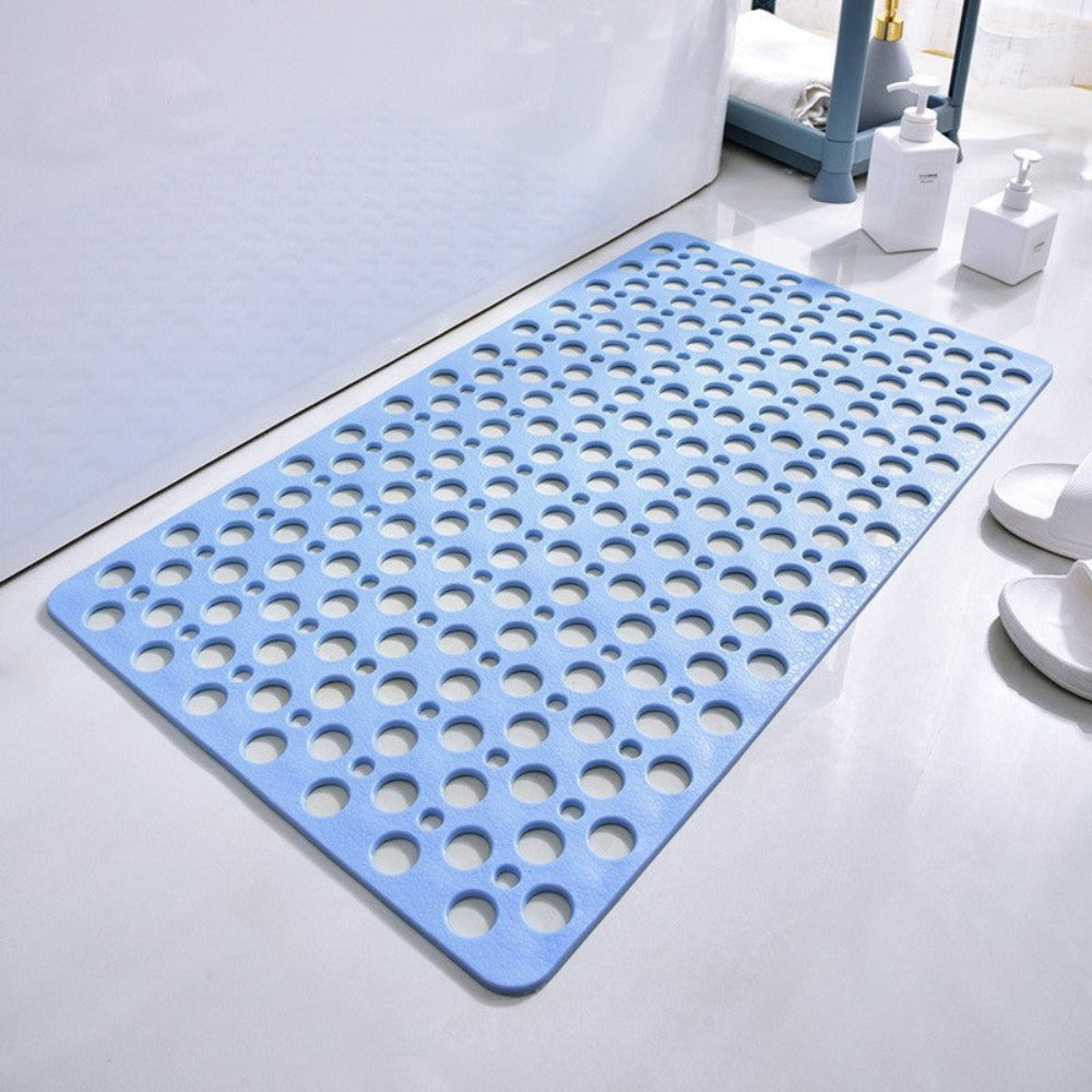 Rynx | Non-slip antibacterial bath mat with suction cups | Safe and hygienic bathing solution for families
