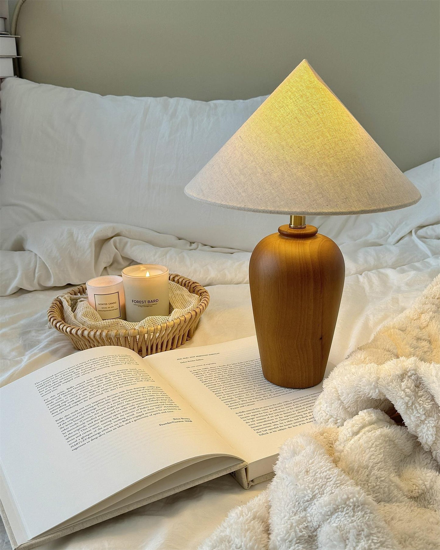 Rynx | Brayden Wood Table Lamp