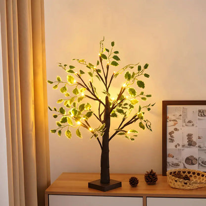 Rynx | LeafLight - Unique wooden lamp