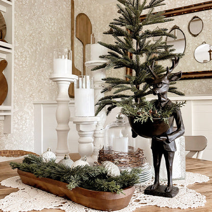 Rynx | Bronze Reindeer Bowl