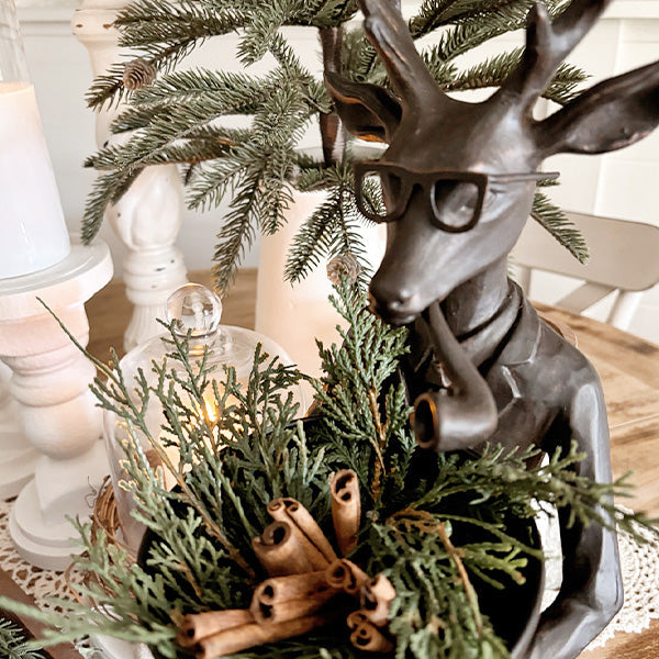 Rynx | Bronze Reindeer Bowl