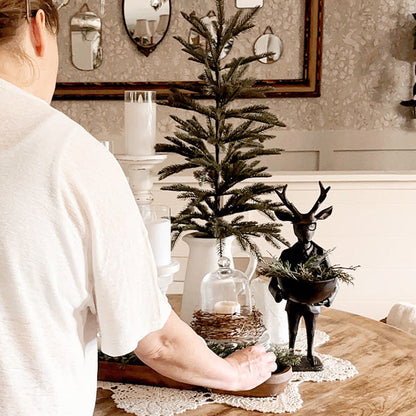 Rynx | Bronze Reindeer Bowl