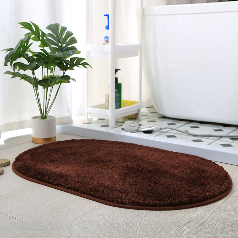 Rynx | Semi-circle Fest purple Tufted Bath Mat, Multiple Sizes Soft Plush Water-absorbent, Non-slip Toilet Mat, Soft Thick Bathroom Rug, Pure Bathroom Mats, Simple Best Bath Rugs, Hot Shower Mat Non-slip, Toilet Rug