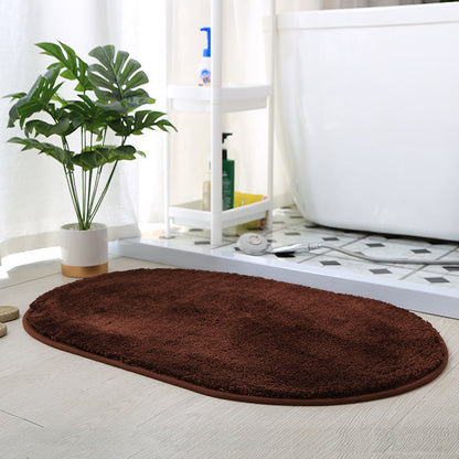 Rynx | Semi-circle Fest purple Tufted Bath Mat, Multiple Sizes Soft Plush Water-absorbent, Non-slip Toilet Mat, Soft Thick Bathroom Rug, Pure Bathroom Mats, Simple Best Bath Rugs, Hot Shower Mat Non-slip, Toilet Rug