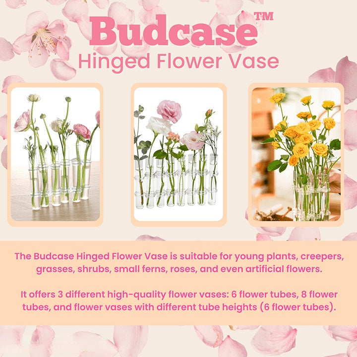 Rynx | Budcase Hinged Flower Vases
