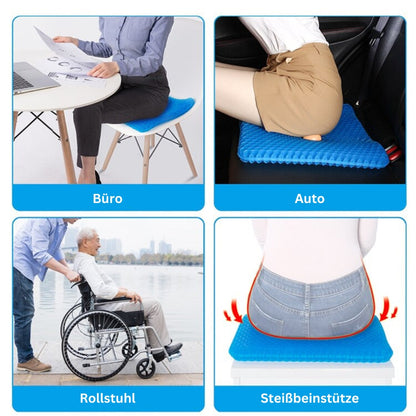 RYNX | Ergopad - Ergonomic Gel Seat Cushion
