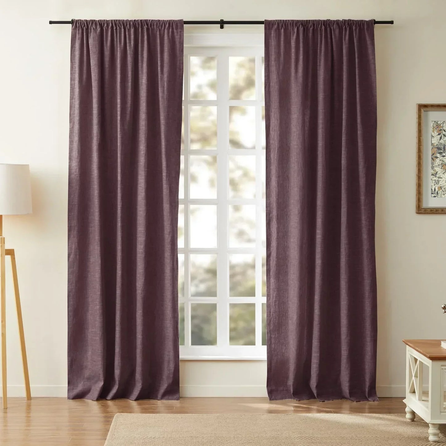 Rynx | Aira - Linen-Cotton Curtain with Soft Fabric