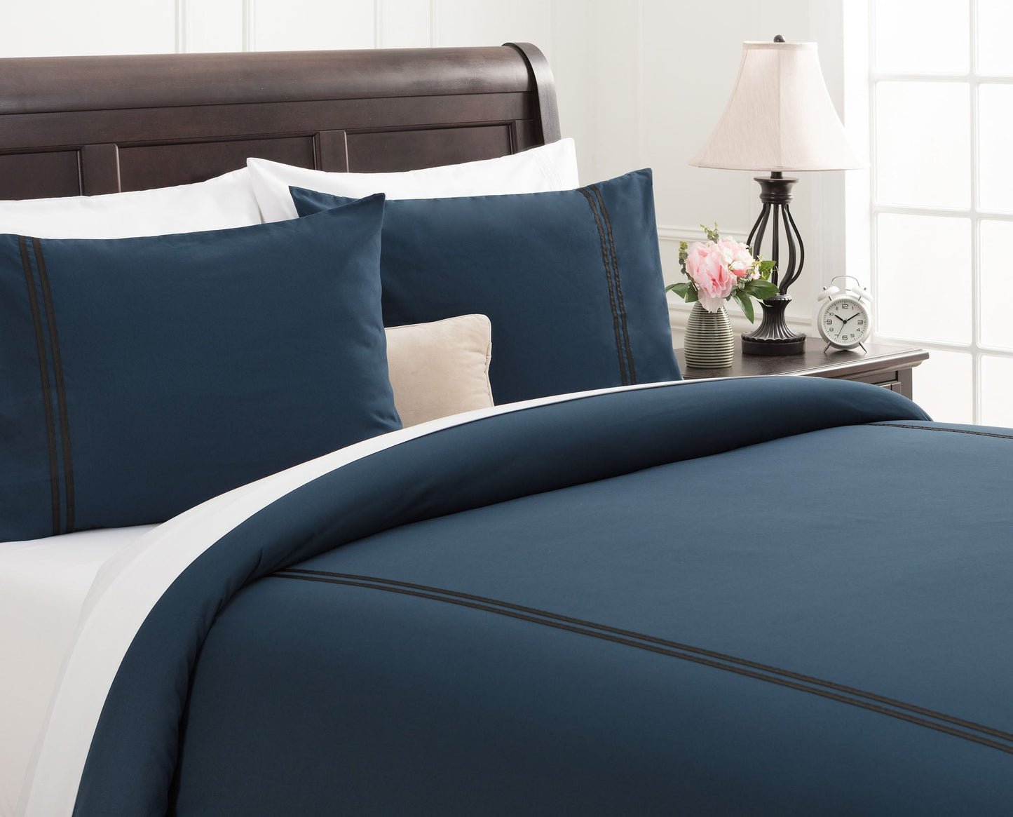 Rynx | Bordered Ribbon Duvet Cover Set