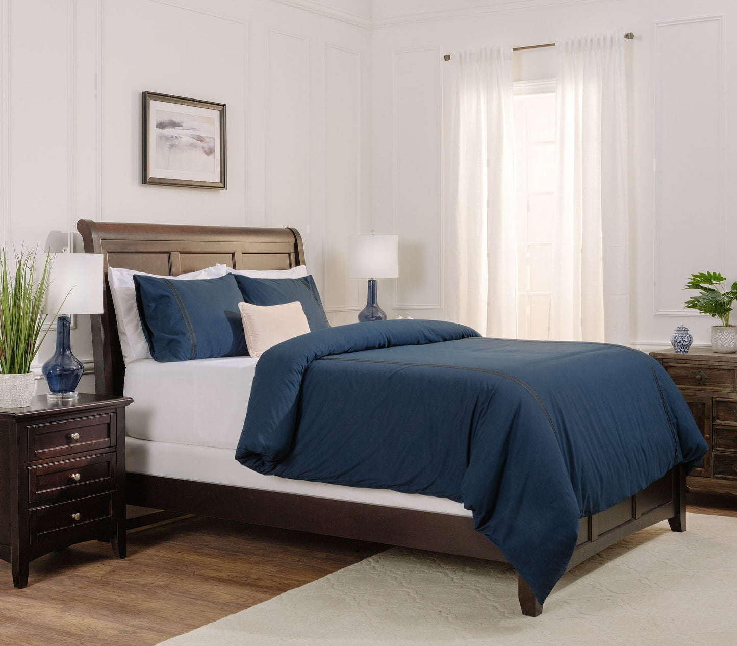 Rynx | Bordered Ribbon Duvet Cover Set