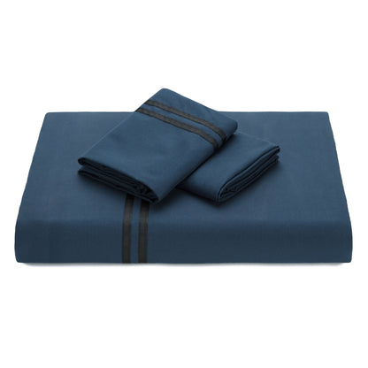 Rynx | Bordered Ribbon Duvet Cover Set
