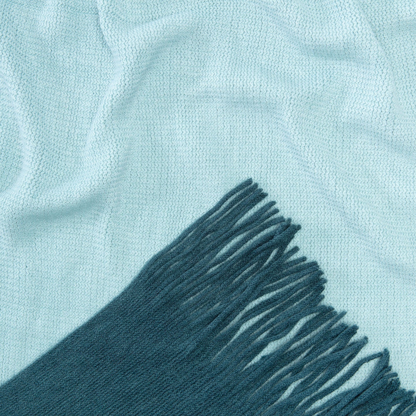 Rynx | Ombre Fringe Throw Blanket