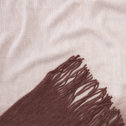 Rynx | Ombre Fringe Throw Blanket