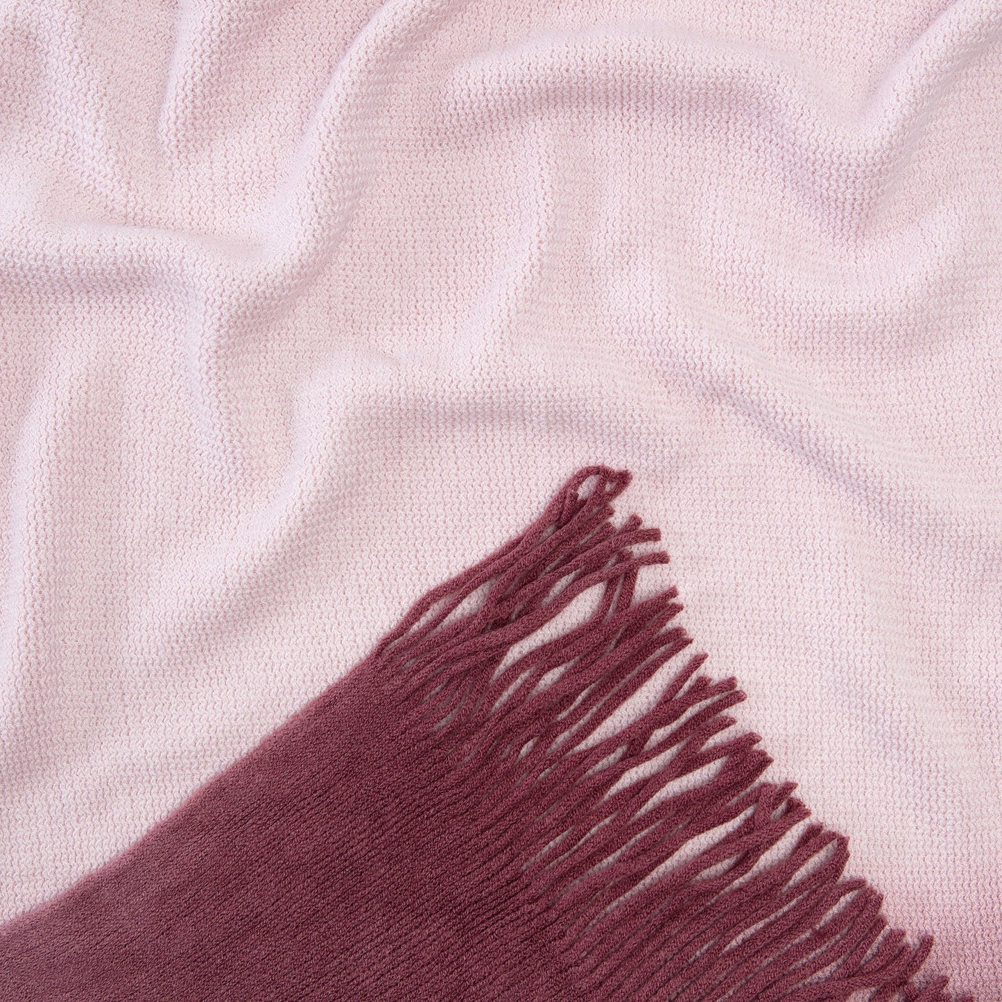 Rynx | Ombre Fringe Throw Blanket