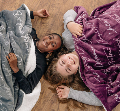 Rynx | Best Friend Sherpa Gift Throw Blanket