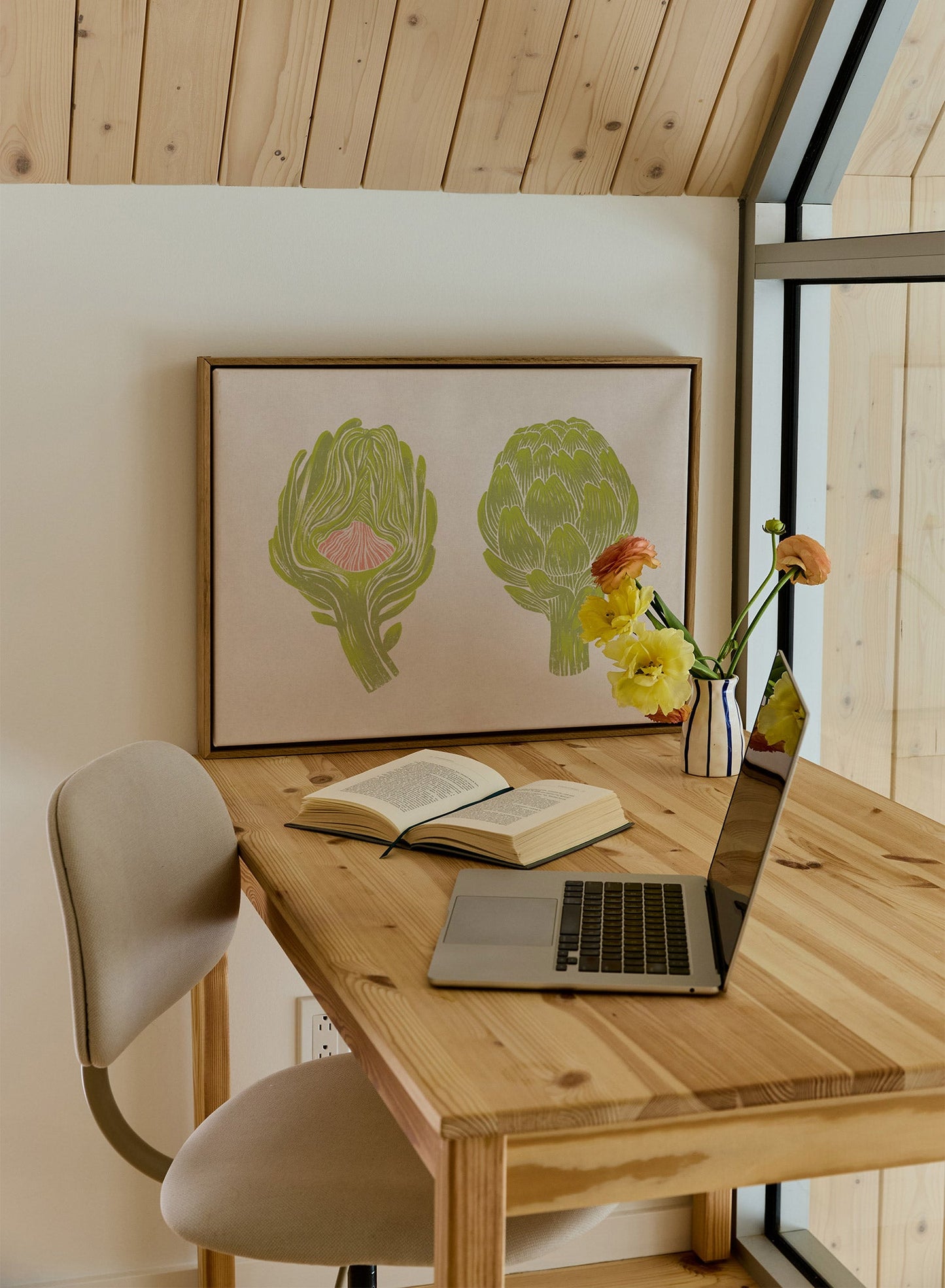 Rynx | Artichoke Duotone Print, Poster