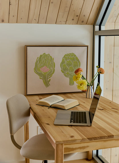 Rynx | Artichoke Duotone Print, Poster