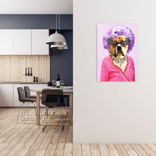 Rynx | Lady Edna Art Print by Coco Deparis