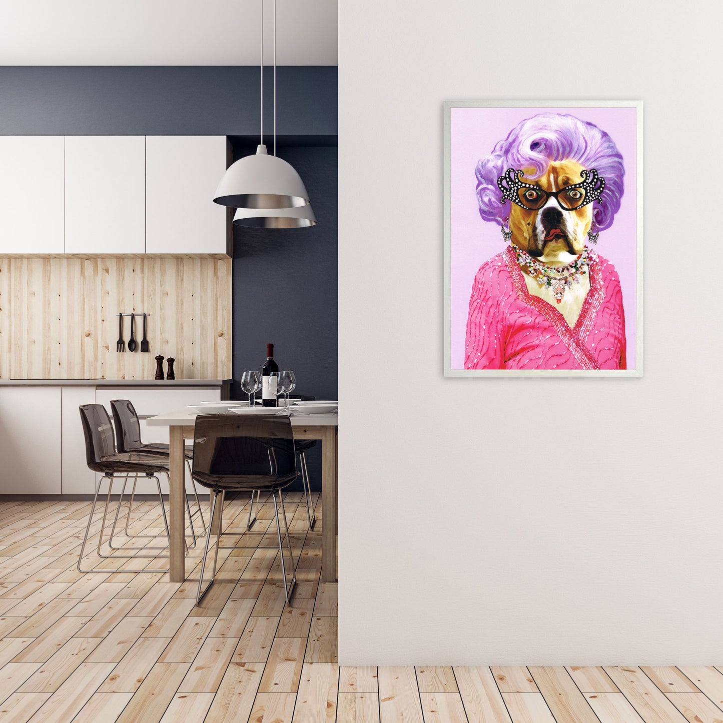 Rynx | Lady Edna Art Print by Coco Deparis