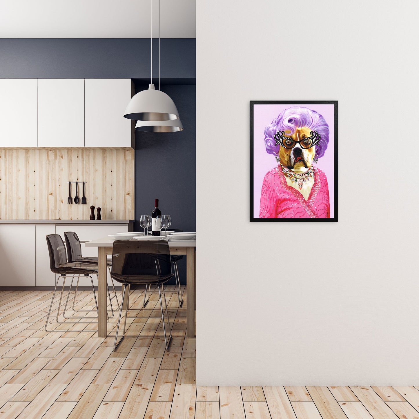 Rynx | Lady Edna Art Print by Coco Deparis