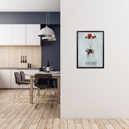Rynx | Dalmatian Parachute Art Print by Coco Deparis