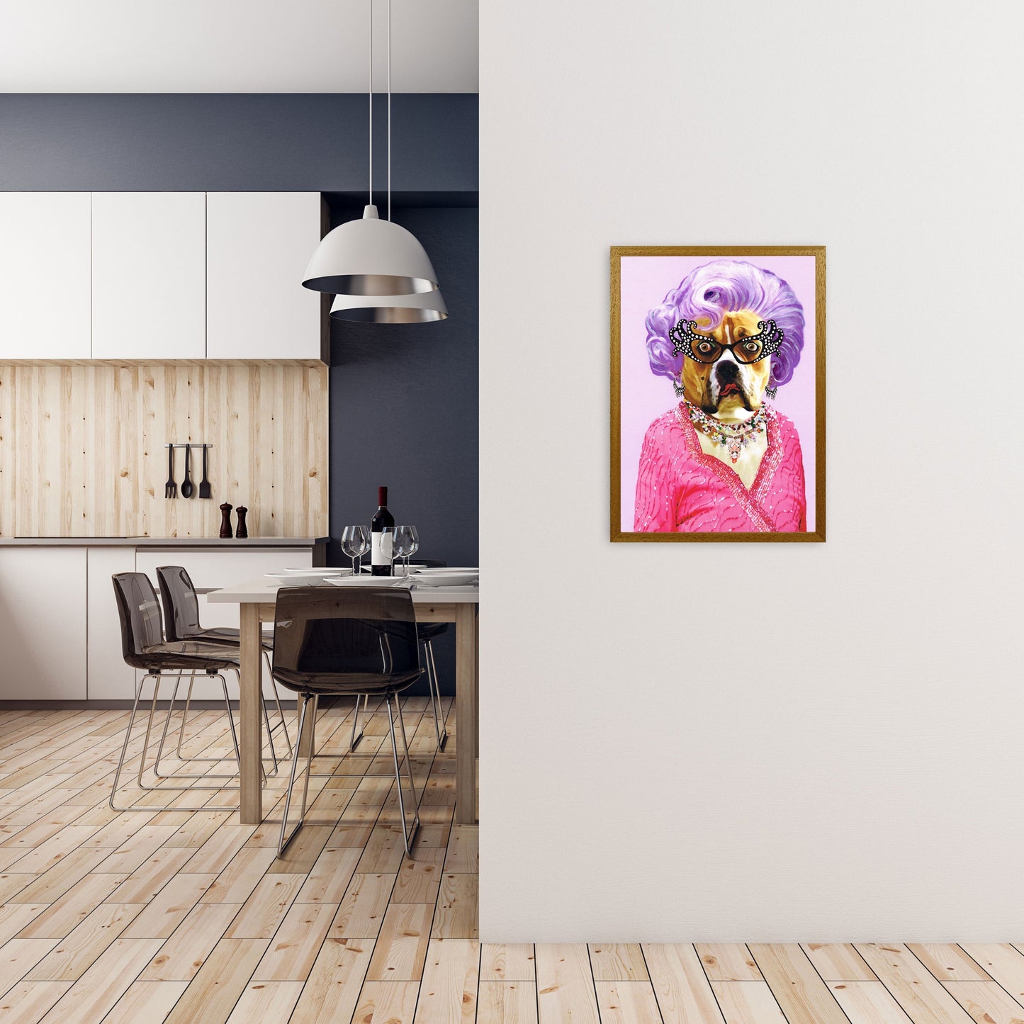 Rynx | Lady Edna Art Print by Coco Deparis