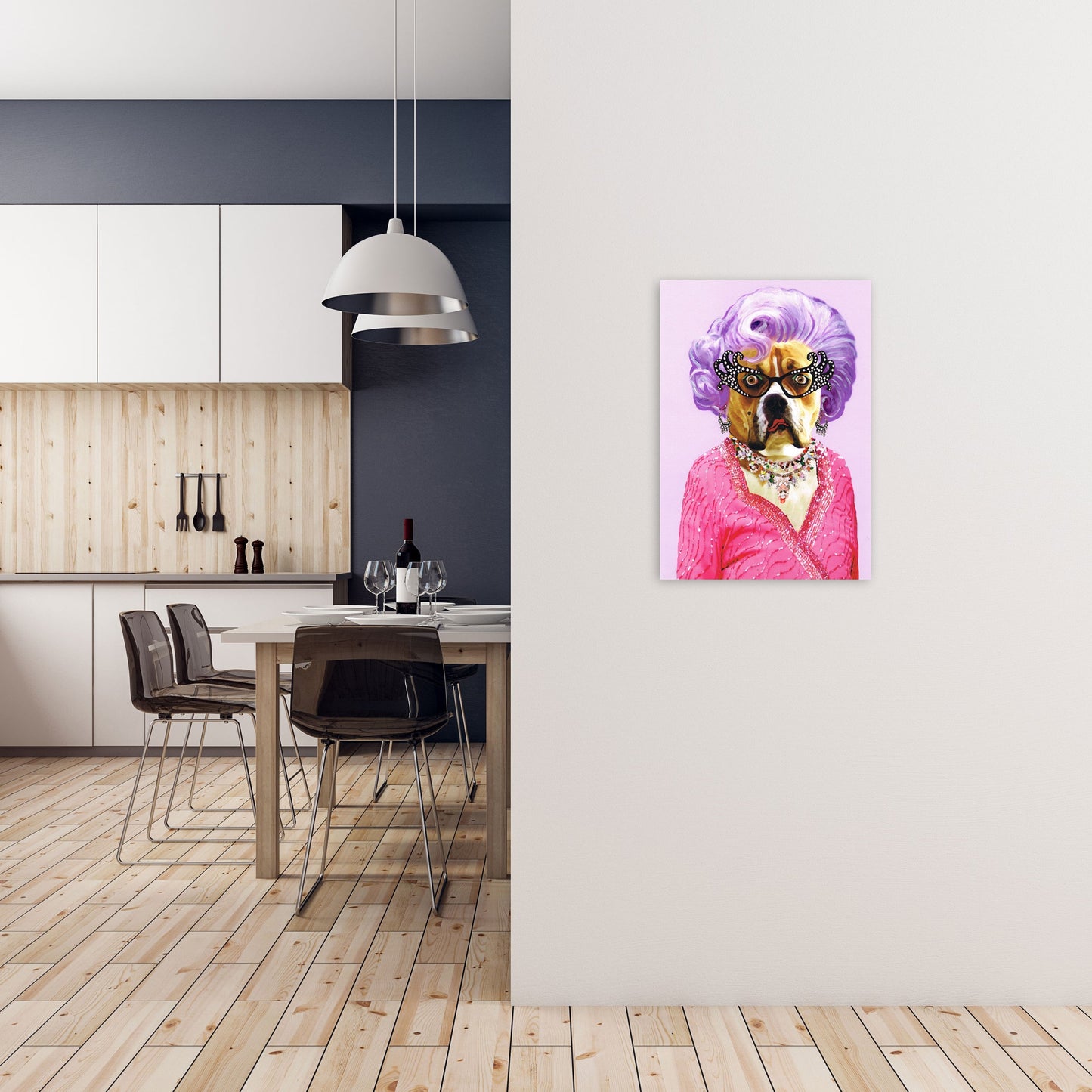 Rynx | Lady Edna Art Print by Coco Deparis