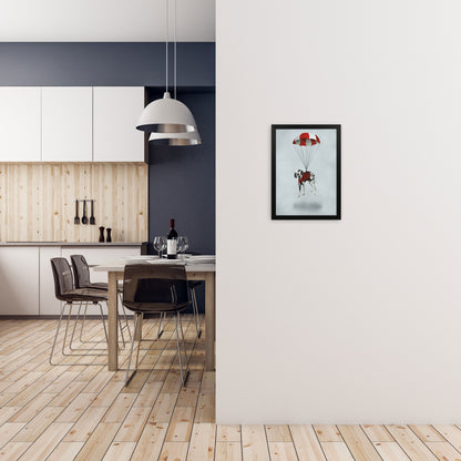 Rynx | Dalmatian Parachute Art Print by Coco Deparis