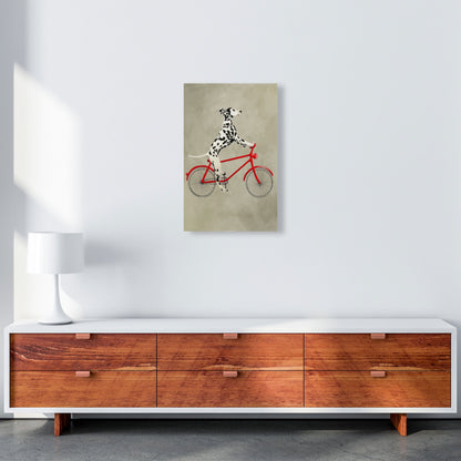 Rynx | Dalmatian On Bicycle Art Print by Coco Deparis