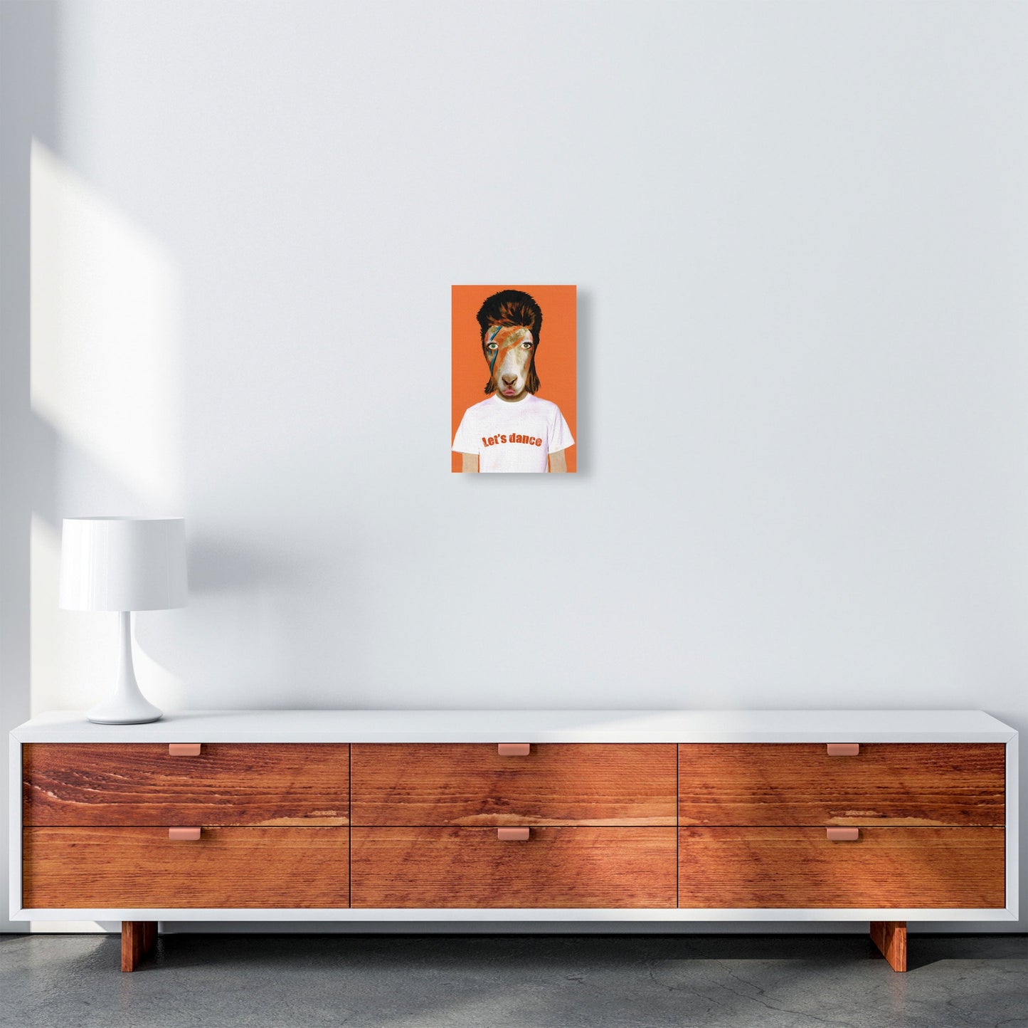 Rynx | David Bowie Goat Art Print by Coco Deparis