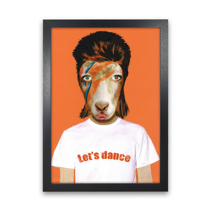Rynx | David Bowie Goat Art Print by Coco Deparis