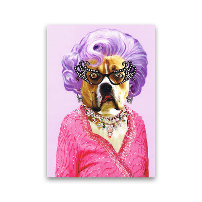 Rynx | Lady Edna Art Print by Coco Deparis