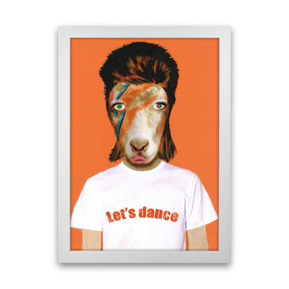 Rynx | David Bowie Goat Art Print by Coco Deparis