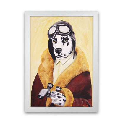 Rynx | Dalmatian Pilot Art Print by Coco Deparis