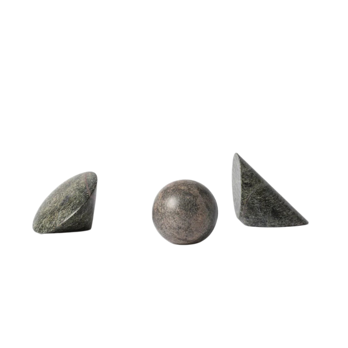 Rynx | Geo Marble Cone - Forest Green