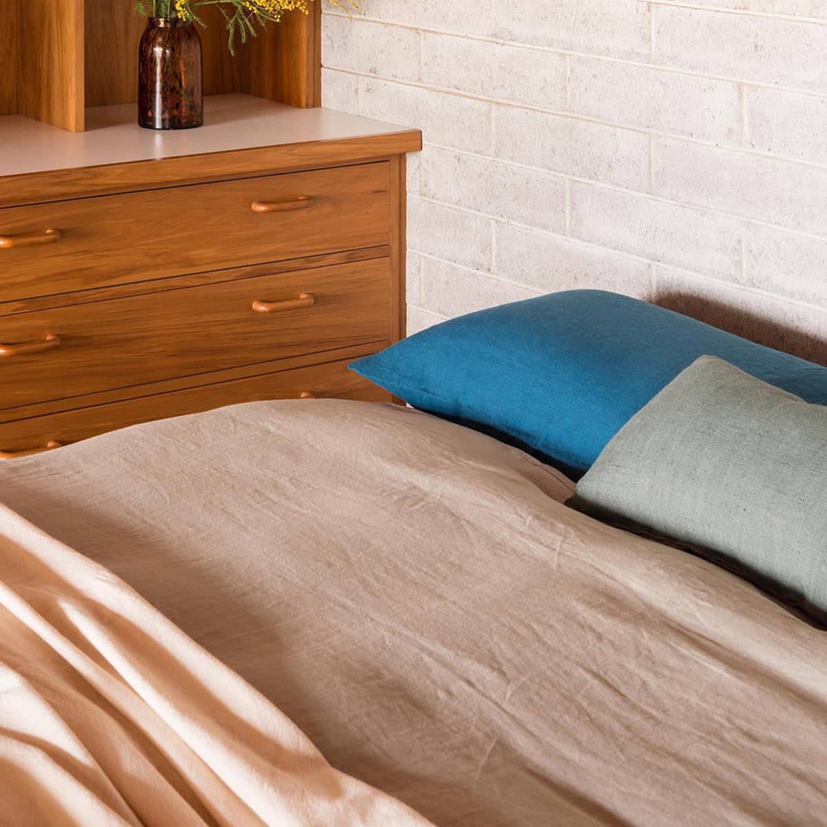 Rynx | Piccolo Cushion - Haze / Orange Peel