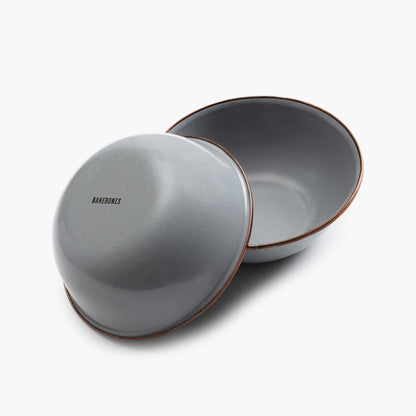 Rynx | Enamelled Tableware Collection - Slate Grey