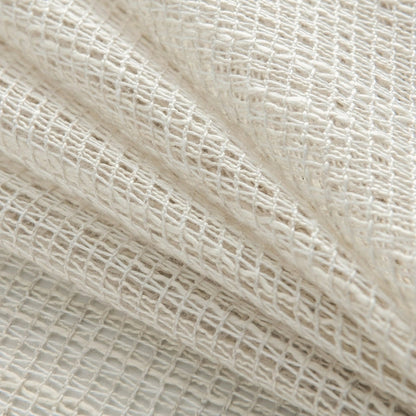 Rynx | Eden Soft Woven Texture Sheer Curtains Linen Linen Tulle