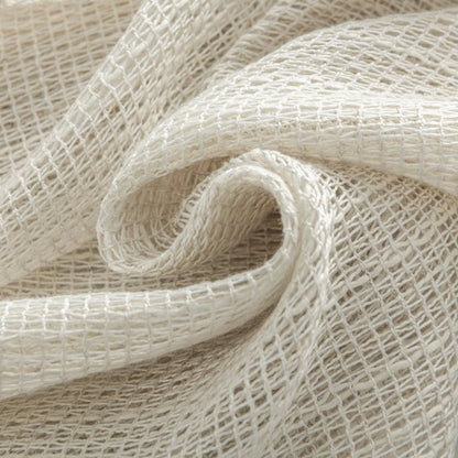 Rynx | Eden Soft Woven Texture Sheer Curtains Linen Linen Tulle