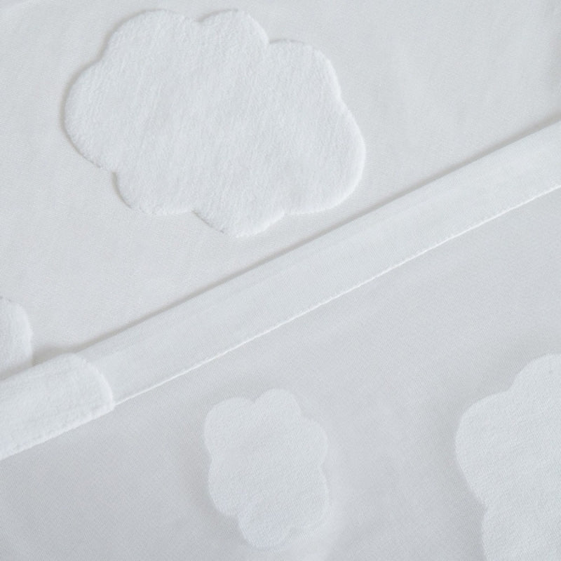 Rynx | Nora Sky Pattern Sheer Curtains Pleated