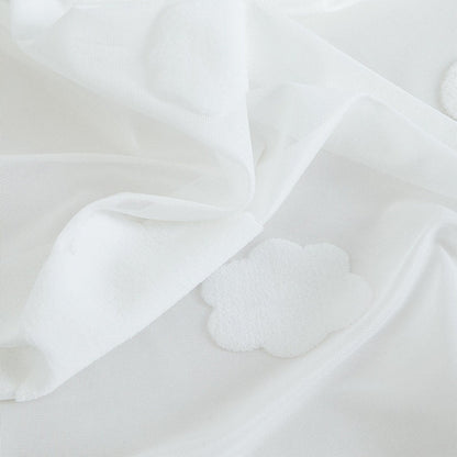 Rynx | Nora Sky Pattern Sheer Curtains Pleated