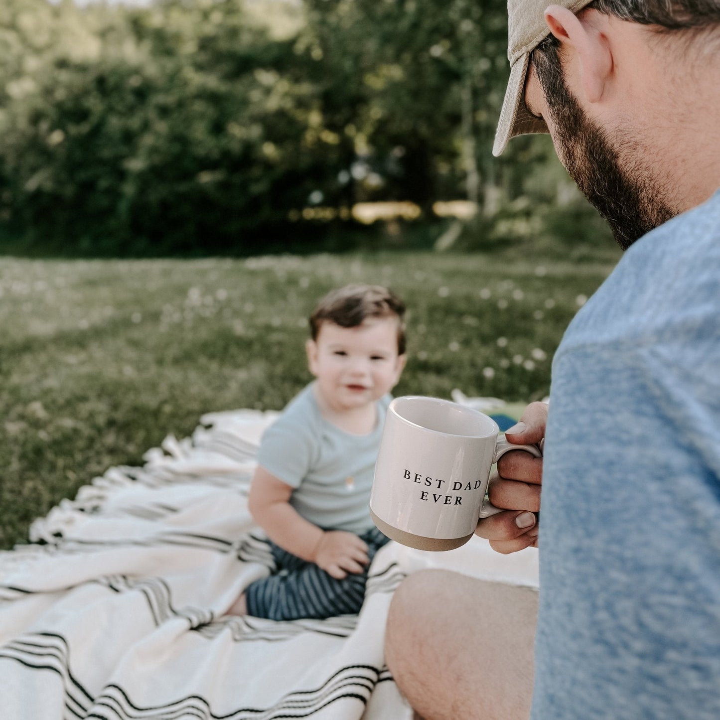 Rynx | Best Dad of All Time 14oz. Stoneware Coffee Mug