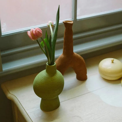 Rynx | Whoopsie Vase | Brown