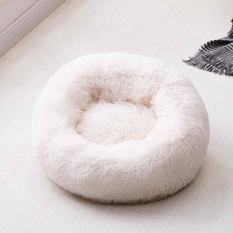 Rynx | PawNest Calming Donut Cat Bed | Round Plush Nest | Stress-Reducing & Cozy | Perfect for Cats & Small Dogs