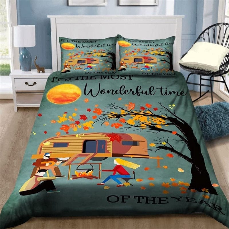 Rynx | Camping Sweet Camping Duvet Cover Set