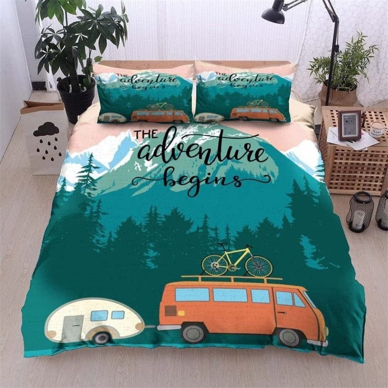 Rynx | Camping Sweet Camping Duvet Cover Set