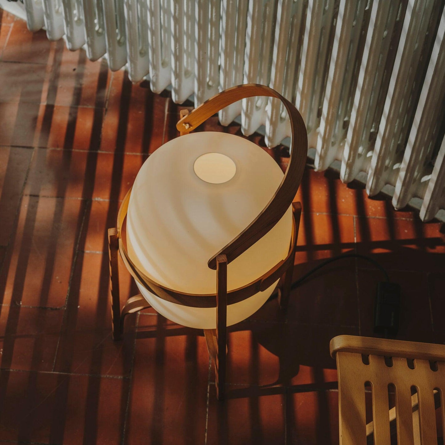Rynx | Portable Lantern Glass Table Lamp