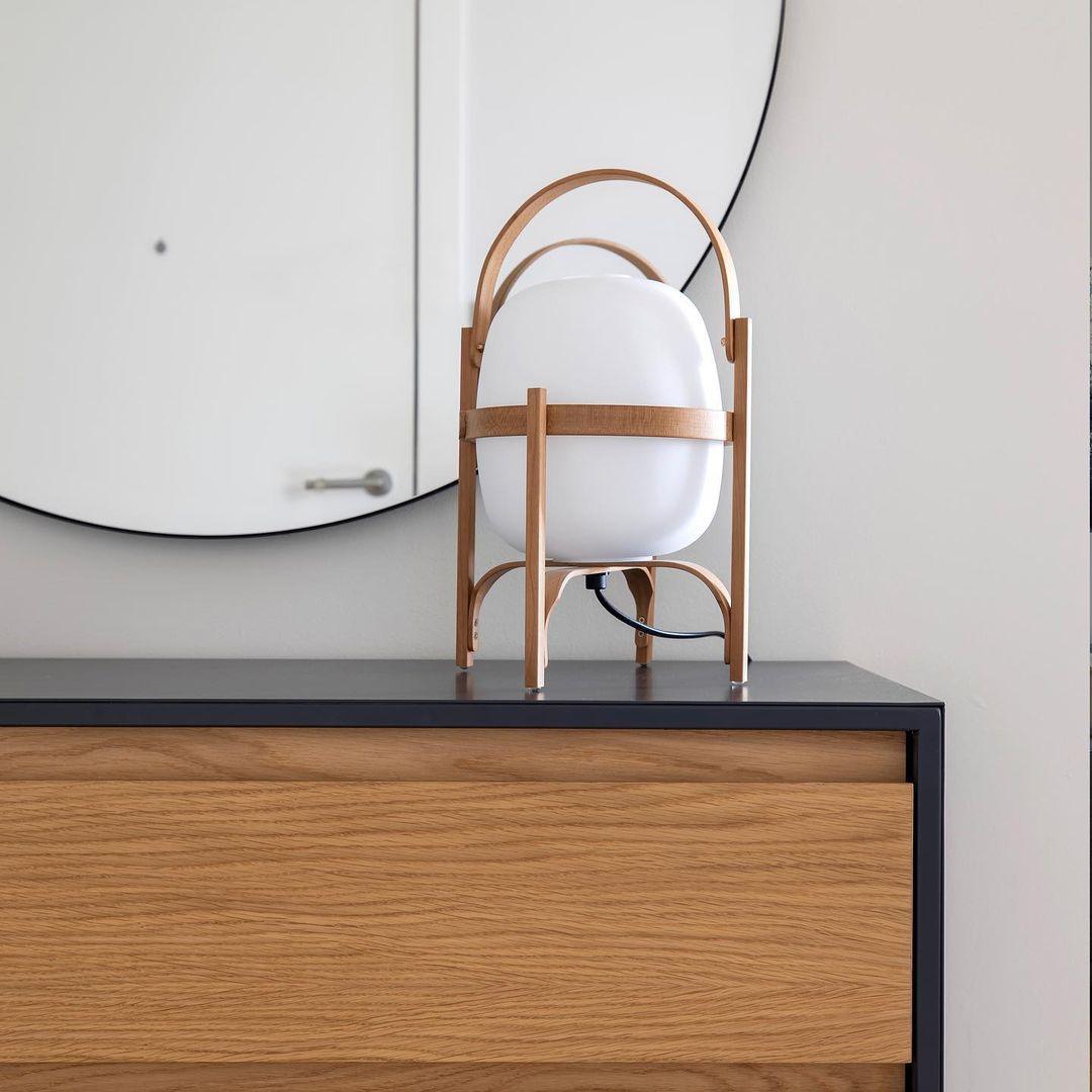 Rynx | Portable Lantern Glass Table Lamp