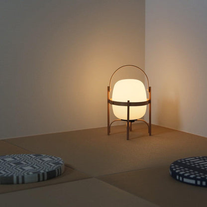 Rynx | Portable Lantern Glass Table Lamp