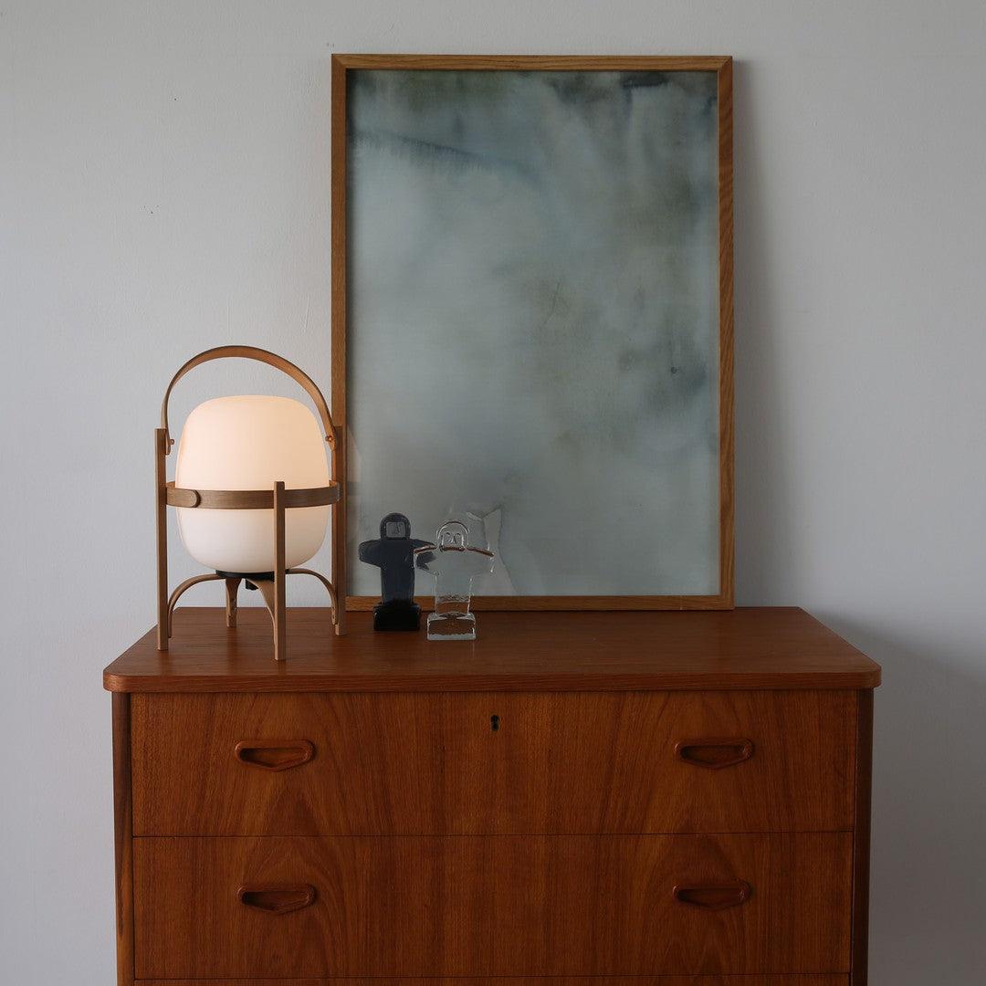 Rynx | Portable Lantern Glass Table Lamp